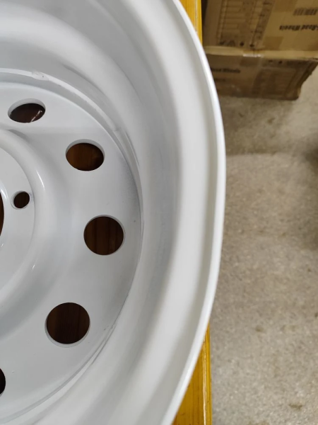 Диск усиленный УАЗ стальной белый 5x139,7 7xR16 d110 ET+15 (уценка)