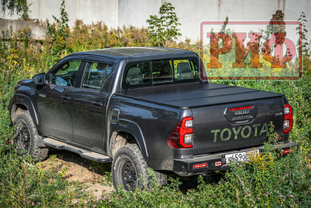 Крышка кузова для Toyota Hilux 2015+ трёхсекционная