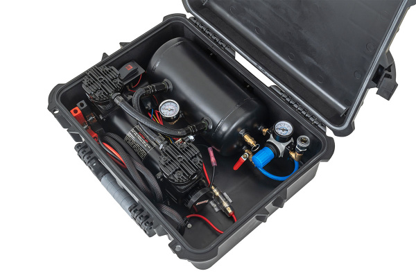 Компрессор автомобильный переносной 12V YURUI 118,9 л/мин 13,6 атм