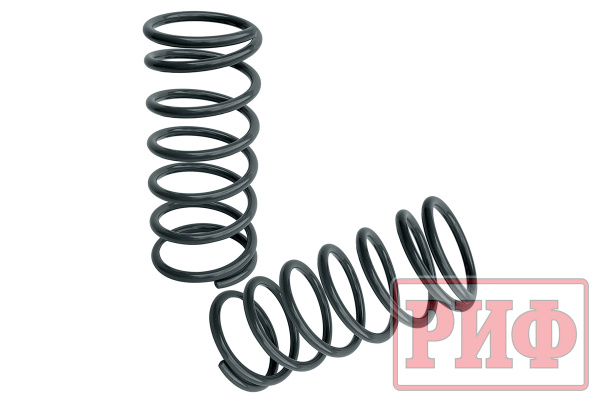 Пружины РИФ задние Mitsubishi Pajero I, II, Sport II, III 0-100 кг, Sport I 100-200 кг лифт 40 мм