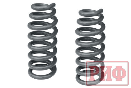 Пружины РИФ передние Mitsubishi Pajero Sport 3 2015+ 50-110 кг лифт 45 мм