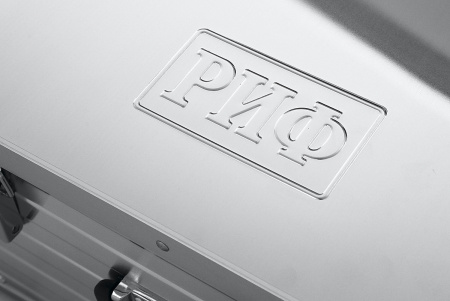 Ящик алюминиевый РИФ с замком 585х385х262 мм (ДхШхВ)