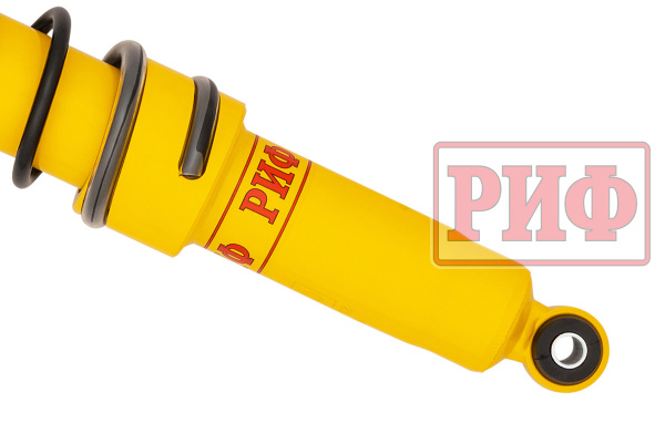 Демпфер РИФ рулевой с пружиной и кронштейнами для УАЗ Патриот 2005-2019 года