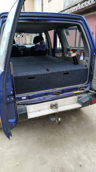 Органайзер для Nissan Patrol Y61 (2 выдв.ящика+спальник) Органайзер для Nissan Patrol Y61 (2 выдв.ящика+спальник)