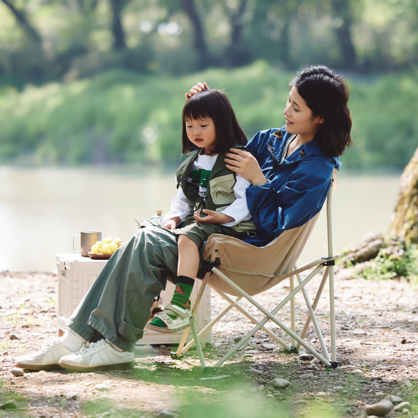 Кресло туристическое Naturehike Stellaluna T01 складное, 48х48х74 см, до 110 кг, бежевое