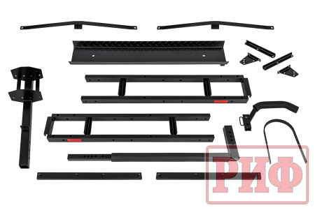 Платформа (мото-багажник) в квадрат для фаркопа