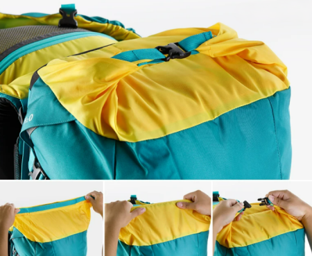 1 Рюкзак туристический Naturehike 45L, черный