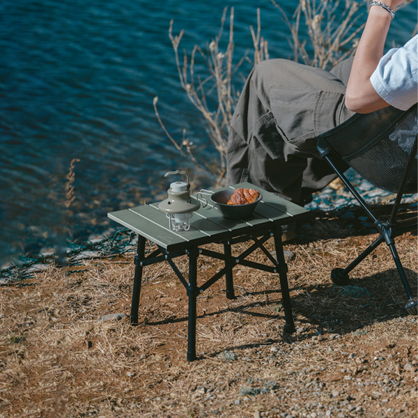 Стол туристический Naturehike складной, 40,5х29х30,5см, зеленый