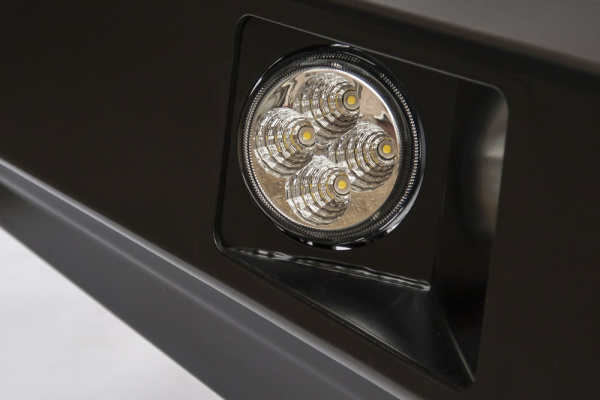 Бампер РИФ силовой передний Nissan Navara D40/Pathfinder R51 (2004-2009) с доп. фарами и защитной дугой