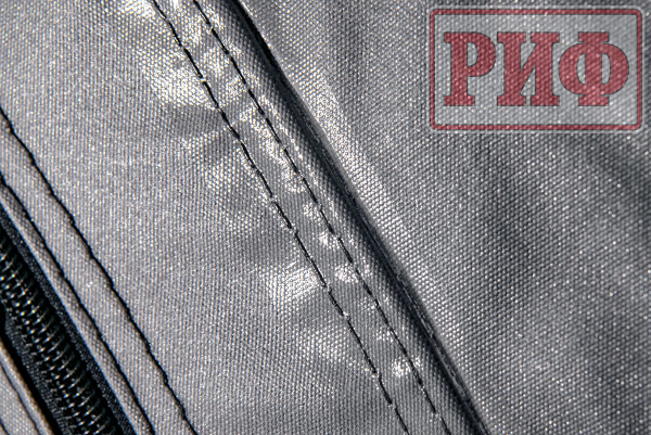 Палатка на крышу автомобиля РИФ Soft RT02-140 PRO, тент серый, 140х(240+70)х115 см