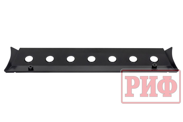 Бампер РИФ силовой передний Renault Duster 2021+ с квадратом под фаркоп и защитой радиатора