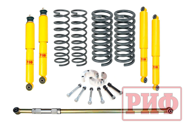 Лифт-комплект РИФ R-AIR ВАЗ Нива 21214 лифт 25 мм +0-50 кг
