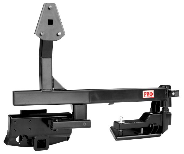 Калитка РИФ с квадр. под фаркоп в штатн. задн. бампер Toyota Land Cruiser 200 (под нештатное колесо) Калитка РИФ с квадр. под фаркоп в штатн. задн. бампер Toyota Land Cruiser 200 (под нештатное колесо)