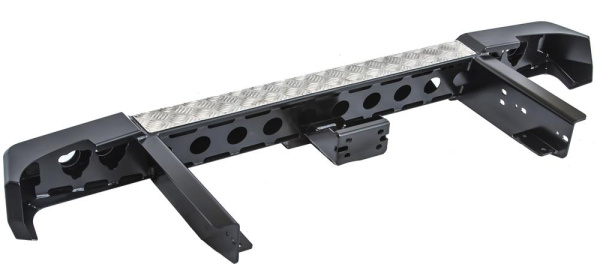 Бампер РИФ задний УАЗ Патриот (пикап) с фаркопом и фонарями лифт