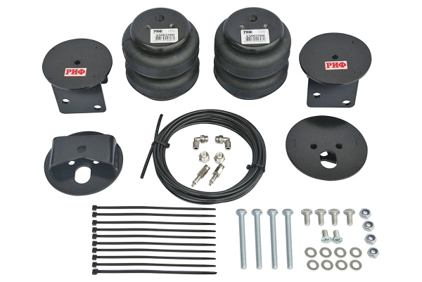 Пневмоподвеска РИФ для Mitsubishi L200 2005-2015, задний мост (для стандартной подвески)