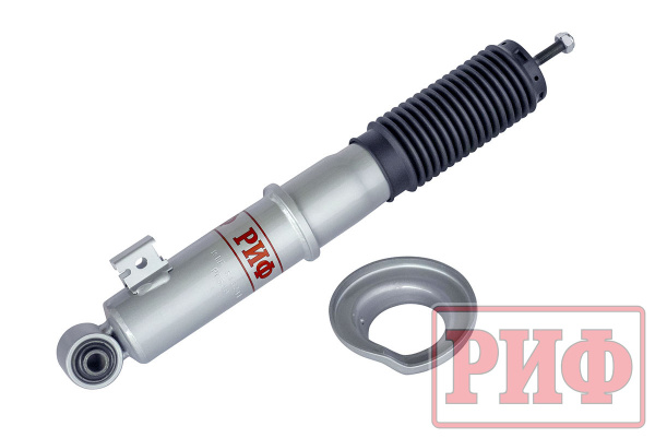 Амортизатор РИФ передний газовый Mitsubishi L200 2005+, Pajero Sport II, III 2009+ лифт 0-40 мм