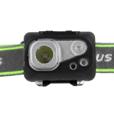 Фонарь налобный NISUS водонепроницаемый 300LM, IPX7, USB