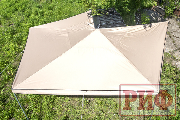 Маркиза автомобильная РИФ веерная 3,0х3,0 м (левая)