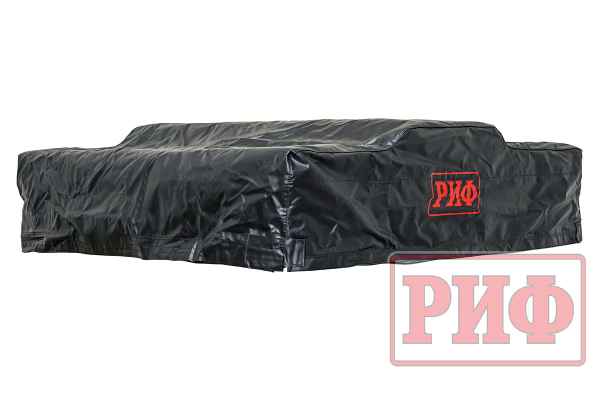 Палатка на крышу автомобиля РИФ Soft RT02-160 PRO, тент серый, 160х(240+70)х115 см