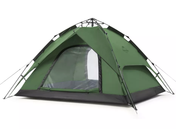 2 Палатка Naturehike 3-местная, автоматическая, зеленая