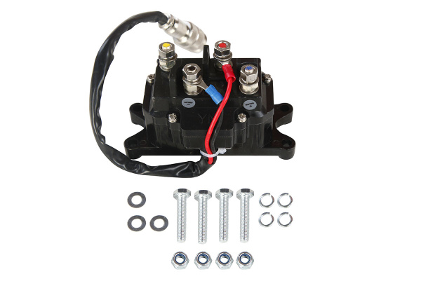 Лебёдка электрическая 12V Runva EWT3500ASR 1588 кг (синтетический трос)