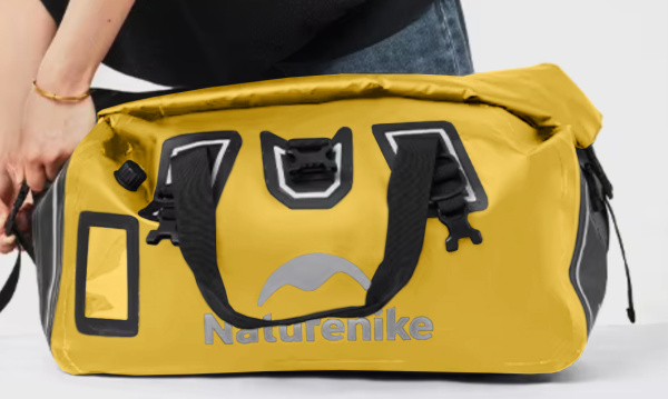 3 Гермосумка Naturehike 40 л ПВХ (желтая)
