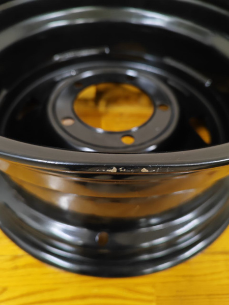 Диск усиленный УАЗ стальной черный 5x139,7 7xR15 d110 ET+25 (треугольник мелкий)