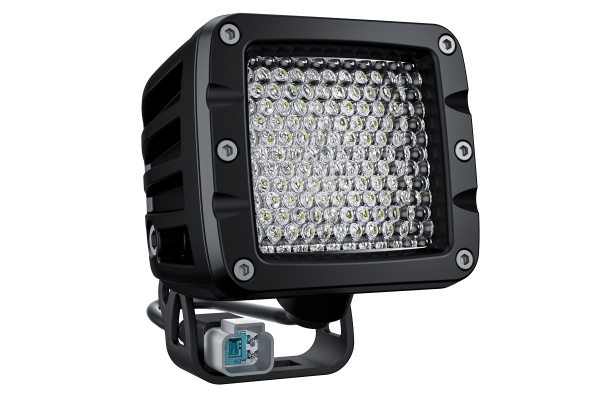 Светодиодные фары рабочего света AURORA 76x76 мм 40W (комплект 2 шт)