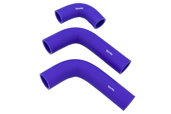 Патрубки радиатора УАЗ-452 Буханка (легковой) дв.421 (100л.с.) силикон.армир.(3 шт)