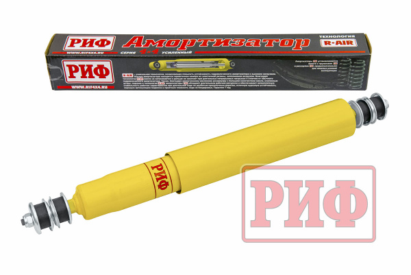 Амортизатор усиленный РИФ передний Toyota Land Cruiser 80/105 лифт 150 мм
