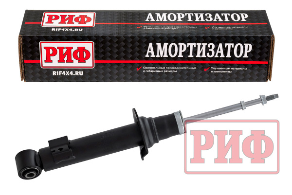 Амортизатор РИФ передний газовый Mitsubishi L200 2005+, Pajero Sport II, III 2009+ штатный