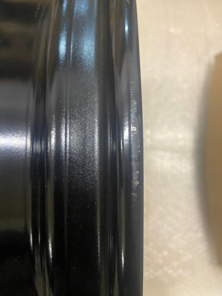 Диск усиленный Тойота Ниссан стальной черный 6x139,7 8xR17 d110 ET+15 (уценка)