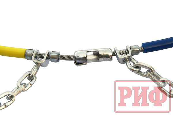 Цепи противоскольжения РИФ 4х4 "соты" 16 мм, 215/60R17, 215/70R16, 225/50R18, 225/65R16 (к-т 2 шт.)