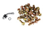 Диск усиленный УАЗ стальной черный 5x139,7 10xR15 d110 ET-44 с бедлоком (красный)