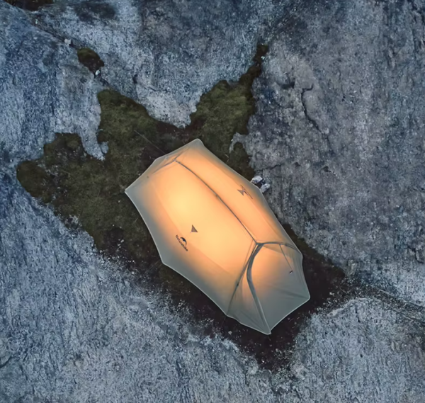 4 Палатка Naturehike Cloud Up Pro Si 1-местная, алюминиевый каркас, сверхлегкая, серо-красная