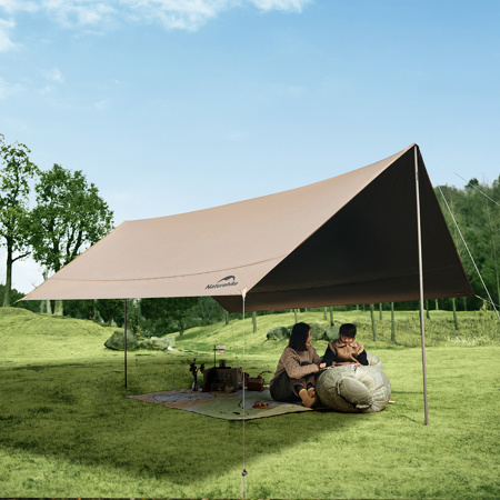 Тент кемпинговый Naturehike 3,8Х5 м., янтарный