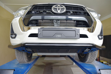 Бампер РИФ силовой передний Toyota Hilux 2020+ (устанав. с площадками RIFREV-30000/RIFREV-30001)